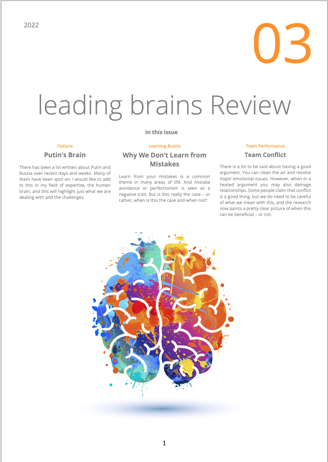 leading brains nueroleadership